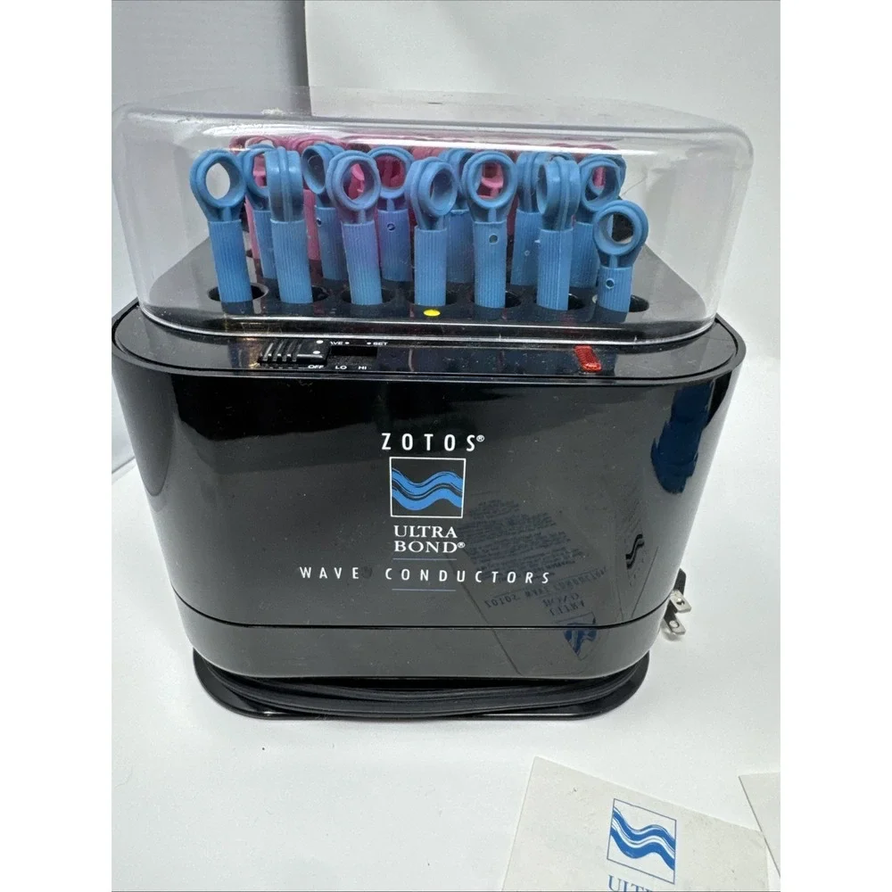 Zotos Ultra Bend Wave Conductors  Electric Bendy Curlers 40 Pc Set + 20 Tested